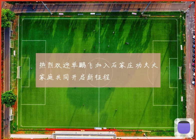 热烈欢迎单鹏飞加入石家庄功夫大家庭共同开启新征程